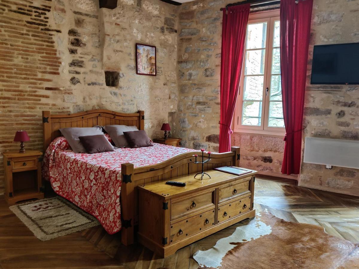 Chambres D'Hotes L'Escuelle Des Chevaliers Cordes-sur-Ciel Eksteriør billede