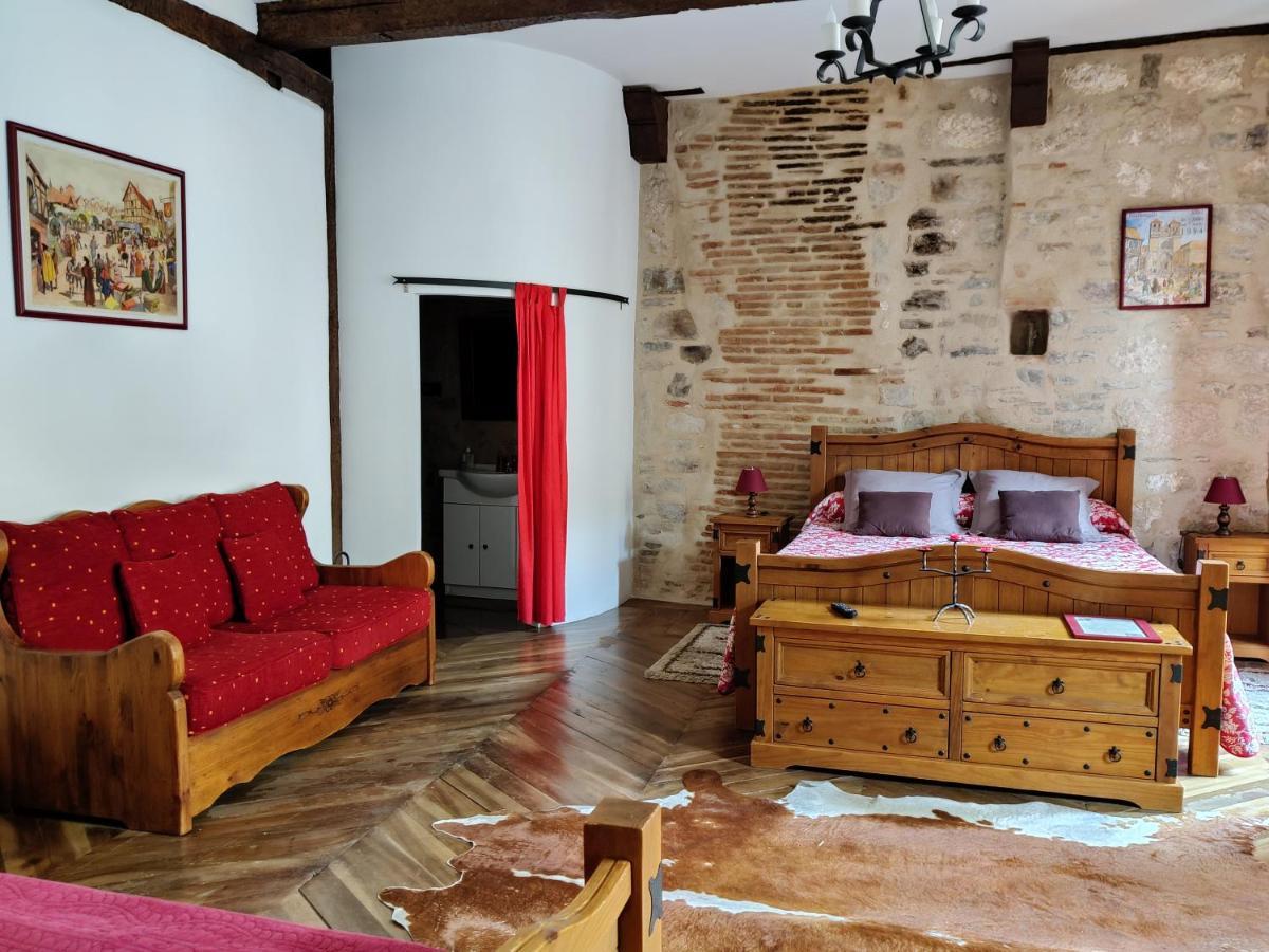 Chambres D'Hotes L'Escuelle Des Chevaliers Cordes-sur-Ciel Eksteriør billede