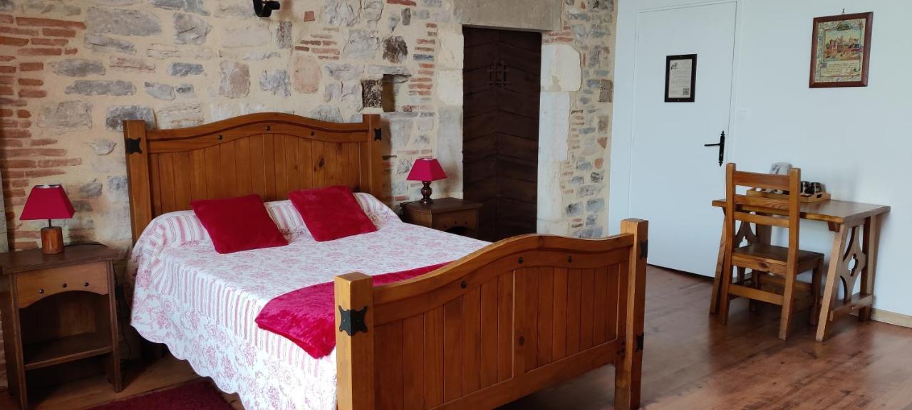 Chambres D'Hotes L'Escuelle Des Chevaliers Cordes-sur-Ciel Eksteriør billede